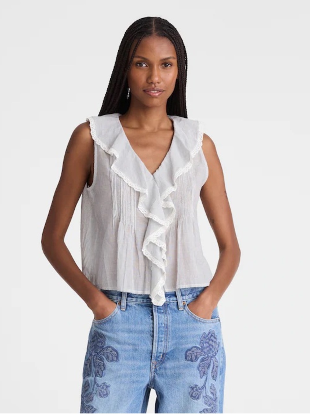 Madewell Blair sleeveless top